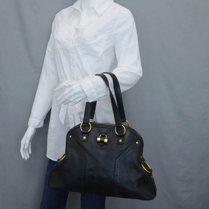 Saint Laurent Leather Medium Muse Black 2 of 11