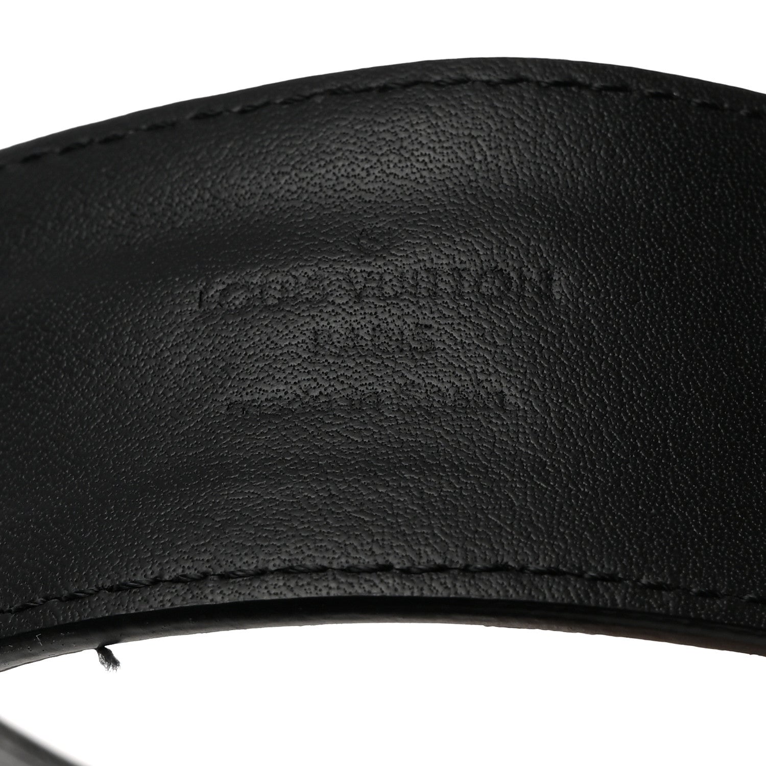Louis Vuitton Damier Graphite 40mm LV Initiales Belt 110 44 Black 3 of 7