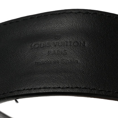 Louis Vuitton Damier Graphite 40mm LV Initiales Belt 110 44 Black 3 of 7