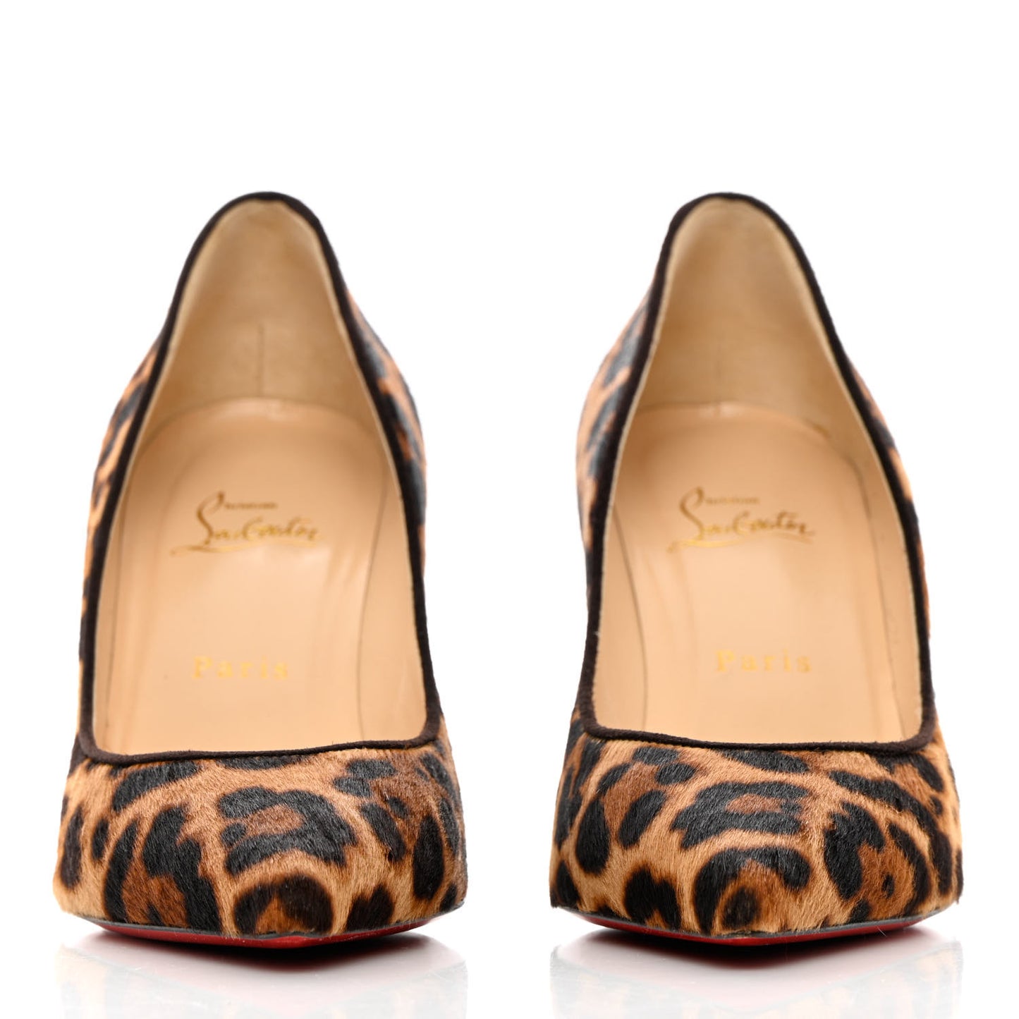 Pony Hair Leopard Luxor Piou Piou 85 Pumps 39.5 Leopard
