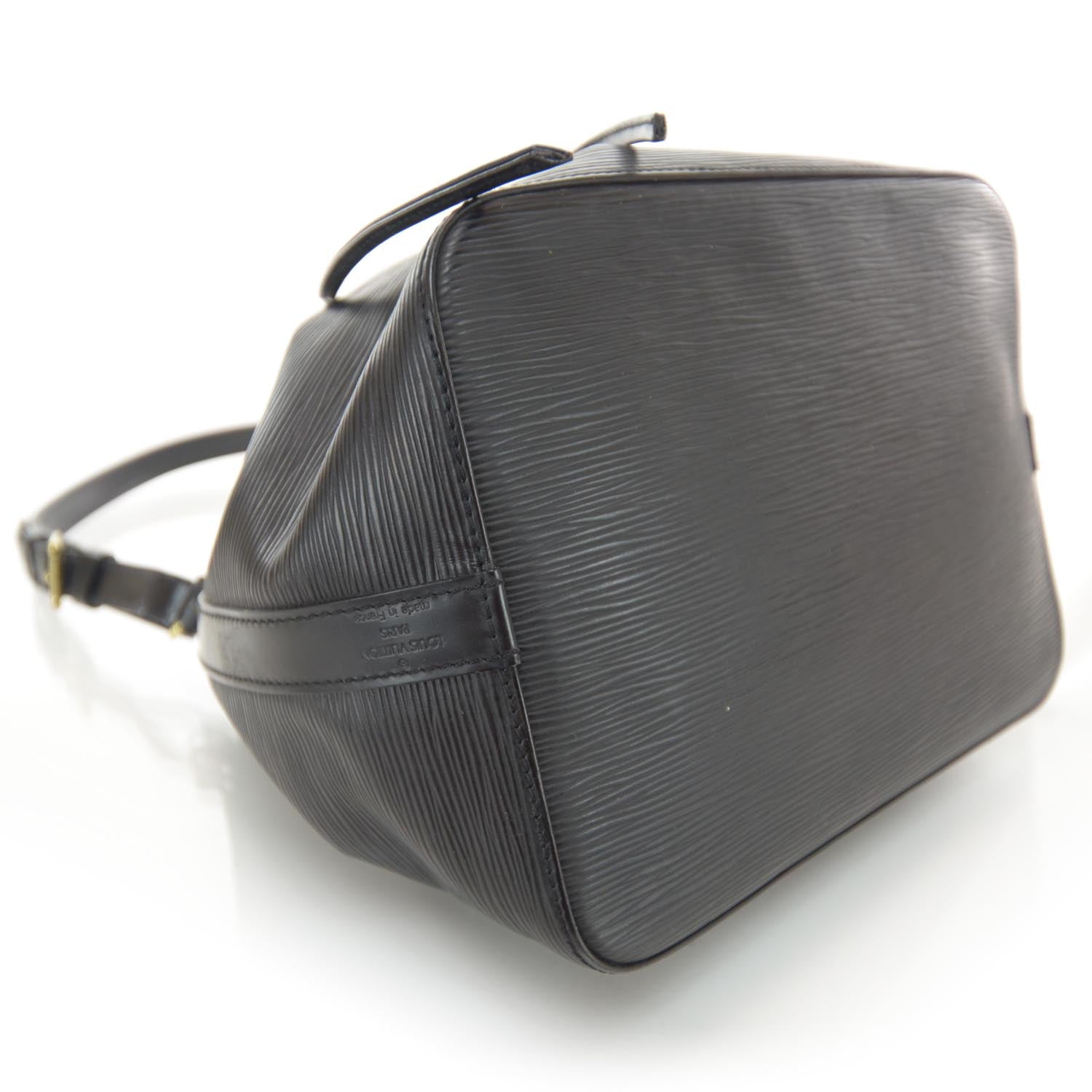 Louis Vuitton Epi Petit Noe Black 4 of 8