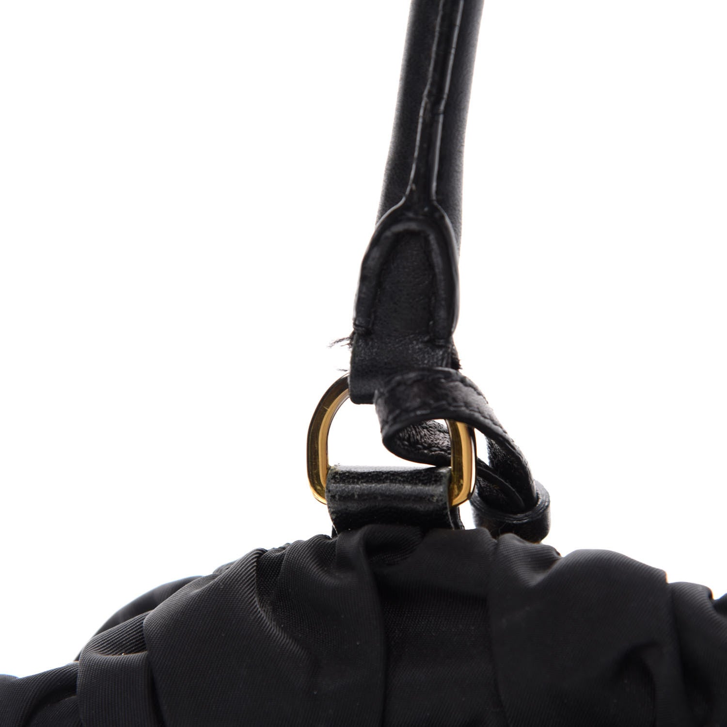Prada Tessuto Nylon Gaufre Shopping Satchel Black 9 of 18