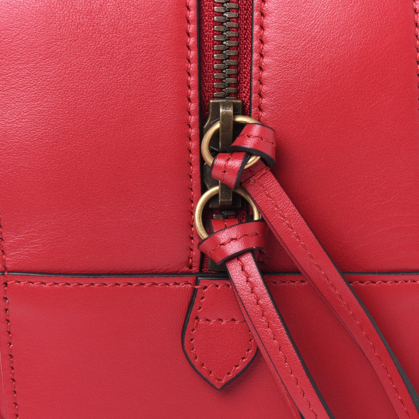 Calfskin Matelasse GG Marmont Dome Backpack Hibiscus Red