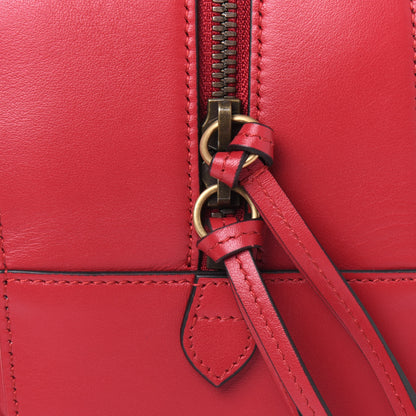 Gucci Calfskin Matelasse GG Marmont Dome Backpack Hibiscus Red 14 of 14