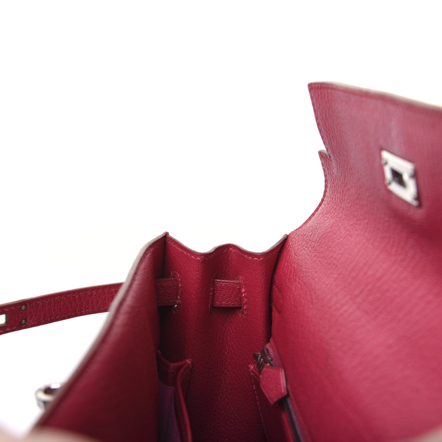 Hermes Chevre Kelly Sellier 25 Framboise 22 of 42