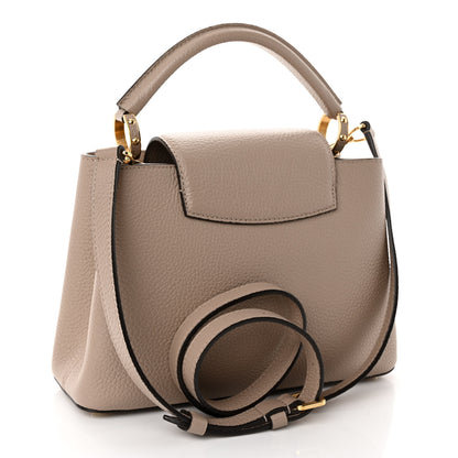 Louis Vuitton Taurillon Capucines BB Galet 3 of 9