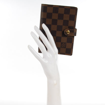 Louis Vuitton Damier Ebene Small Ring Agenda Cover 2 of 8