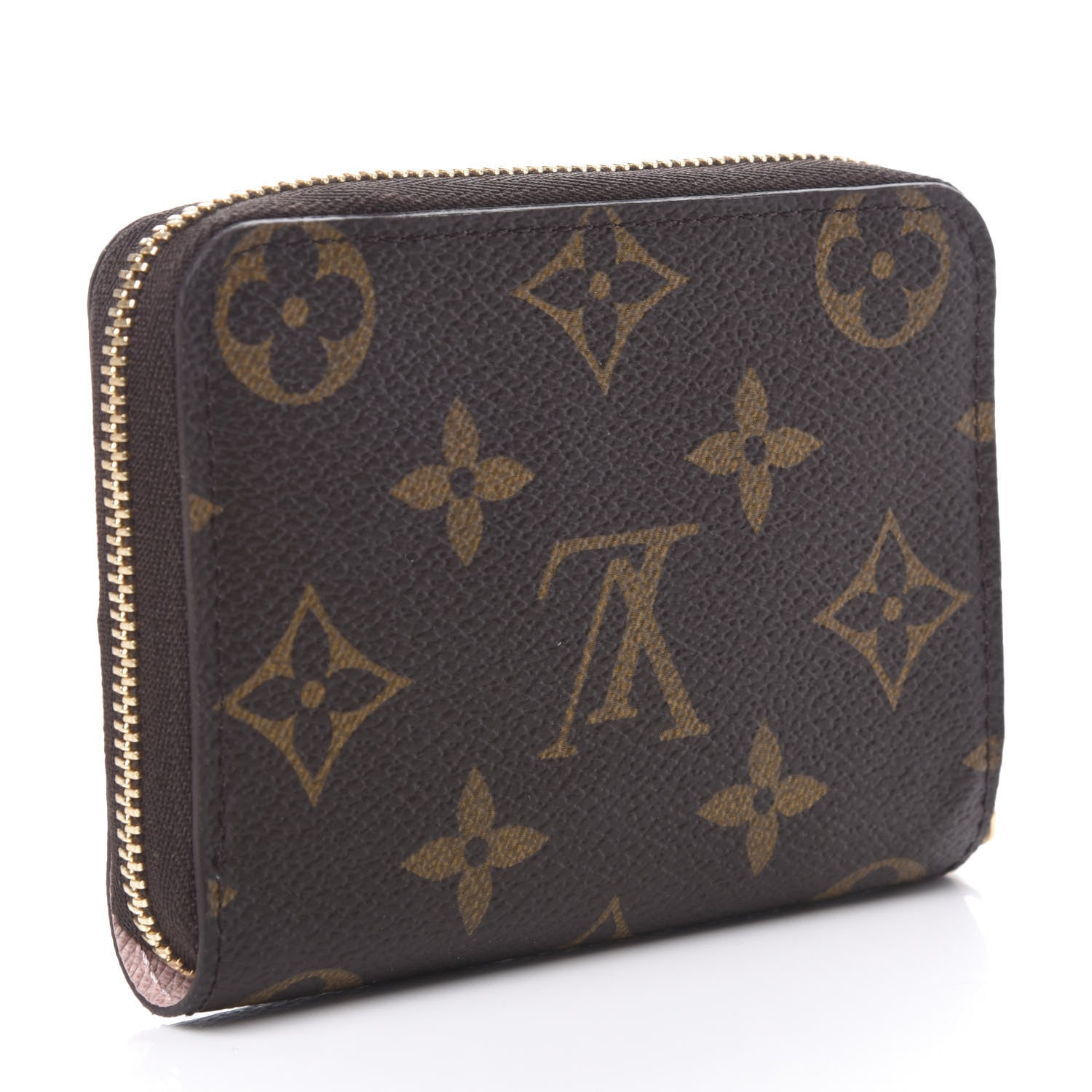 Louis Vuitton Monogram 2020 Christmas Animation Big Wheel Zippy Coin Purse Rose Ballerine 3 of 8