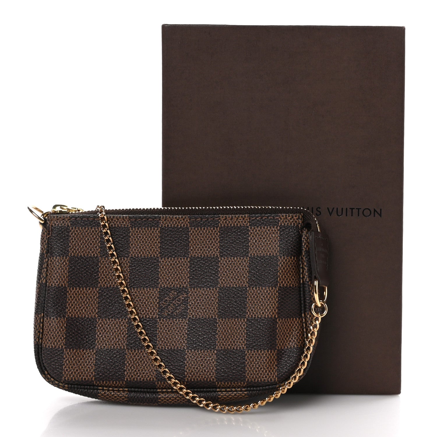 Louis Vuitton Damier Ebene Mini Pochette Accessories 11 of 11