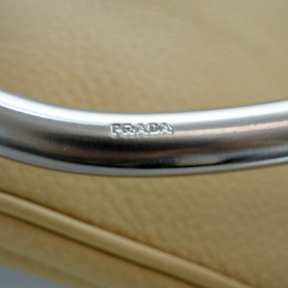 Prada Vitello Metal Handle Shoulder Bag 10 of 10