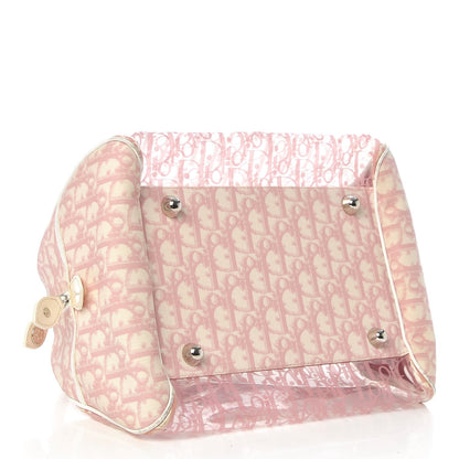 Christian Dior Vinyl Diorissimo Girly Rain Bowler Pink 4 of 16