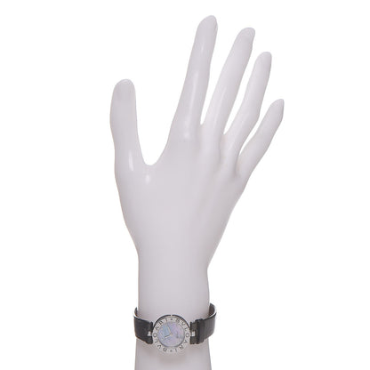 Bulgari Stainless Steel Calfskin Diamond Blue Mother of Pearl 22mm B.Zero1 Quartz Watch 2 of 12