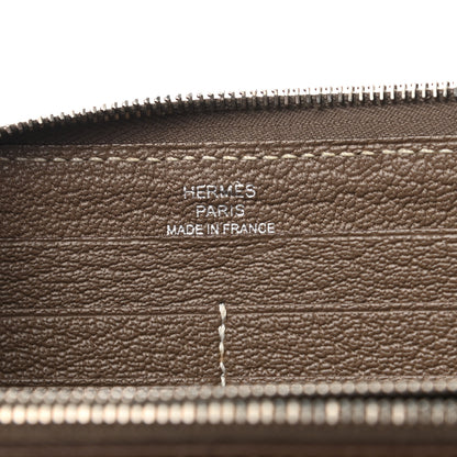 Hermes Chevre Mysore Azap Wallet Etoupe 6 of 7