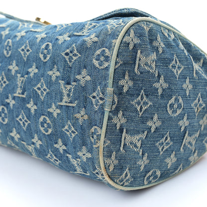 Louis Vuitton Monogram Denim Neo Speedy Blue 8 of 8