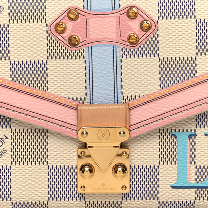 Louis Vuitton Damier Azur Summer Trunks Sarah Wallet NM 8 of 11