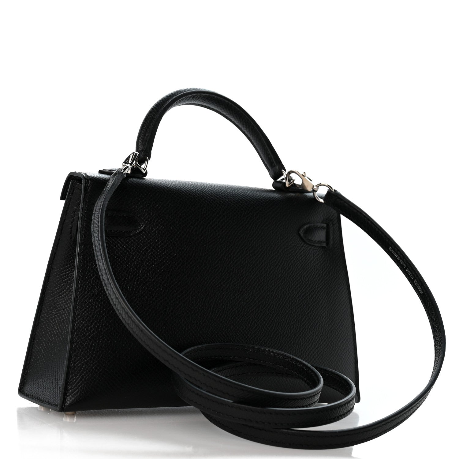 Hermes Epsom Mini Kelly Sellier 20 Black 3 of 11