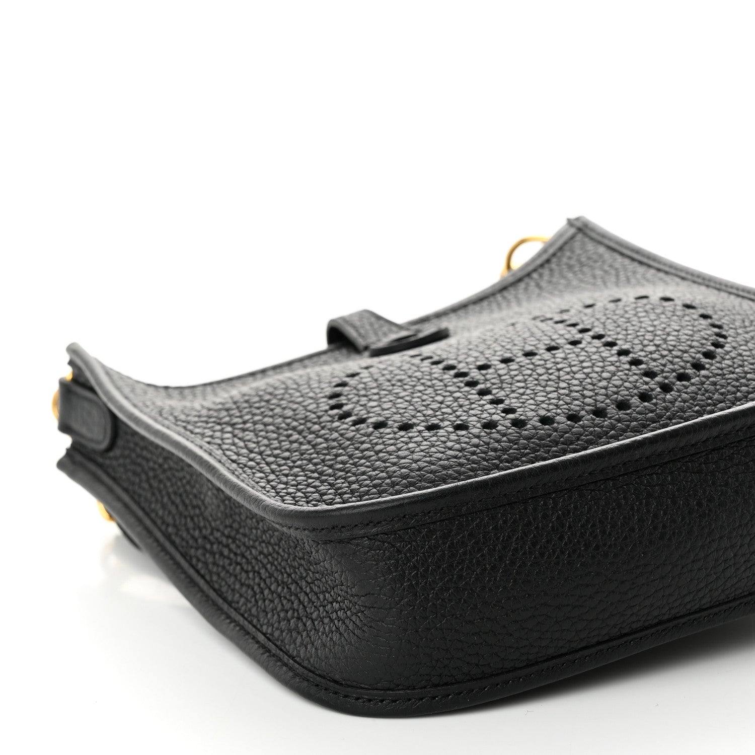 Hermes Taurillon Clemence Evelyne TPM Black 9 of 11