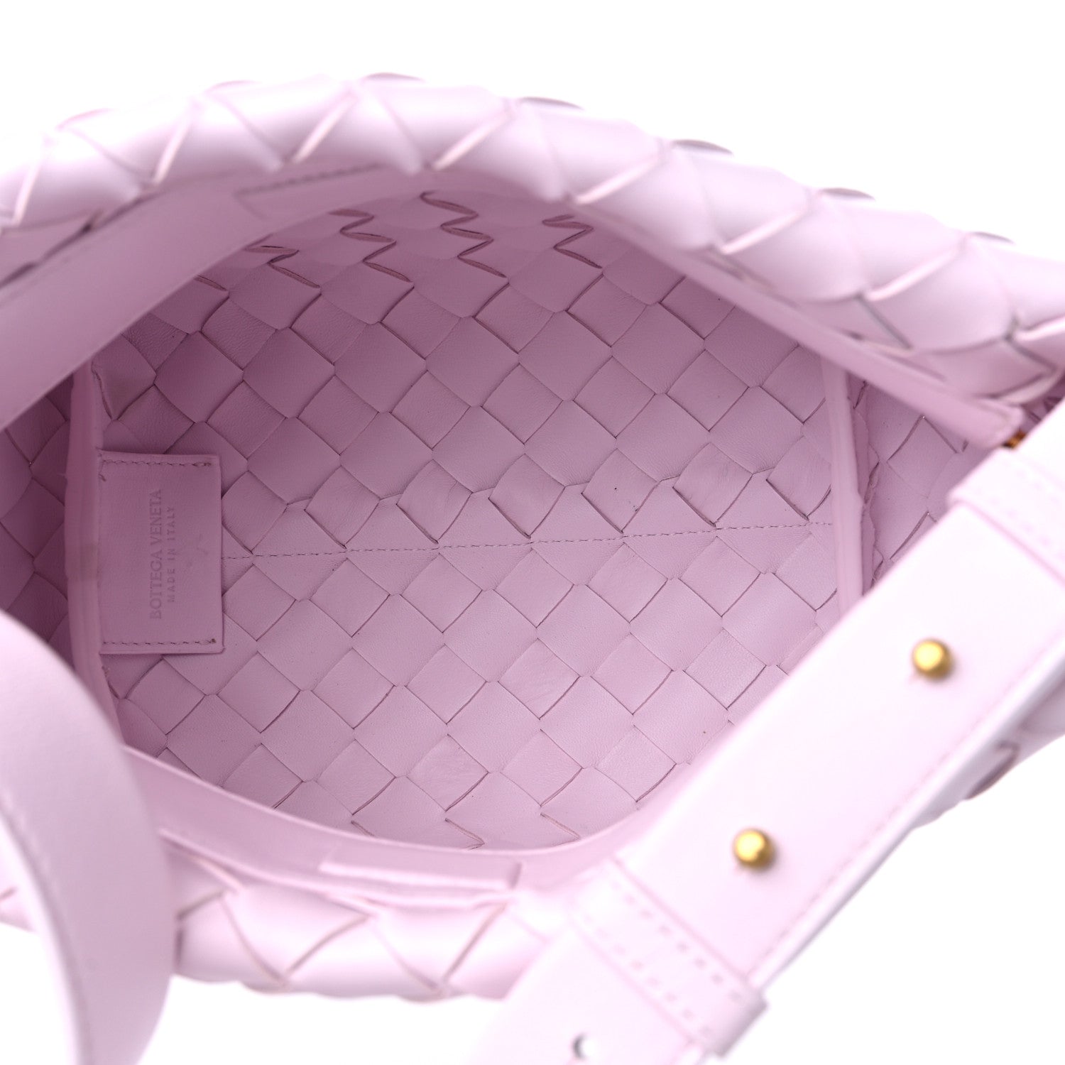 Bottega Veneta Nappa Intrecciato Tie Shoulder Bag Bliss Washed 5 of 9