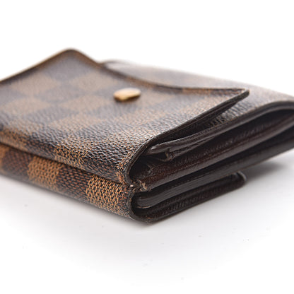 Louis Vuitton Damier Ebene Elise Wallet 11 of 14
