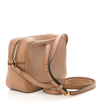 Gucci Pebbled Calfskin Small Soho Disco Bag Camelia 3 of 18