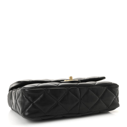 Chanel Lambskin Quilted Large CC Funky Town Flap Black 4 of 10