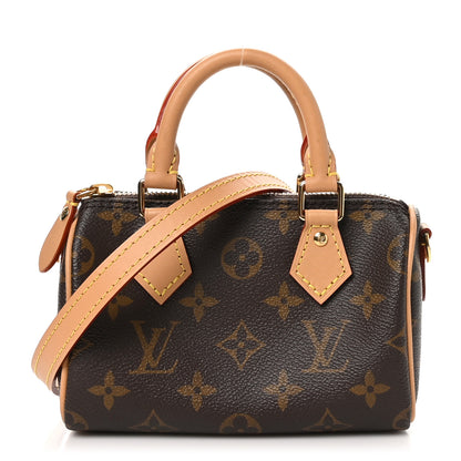 Louis Vuitton Monogram Nano Speedy Bandouliere 1 of 12