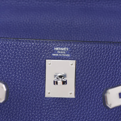 Hermes Togo Kelly Retourne 28 Bleu Encre 9 of 34