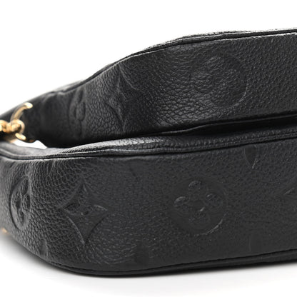 Louis Vuitton Empreinte Monogram Giant Multi Pochette Accessories Black 9 of 11