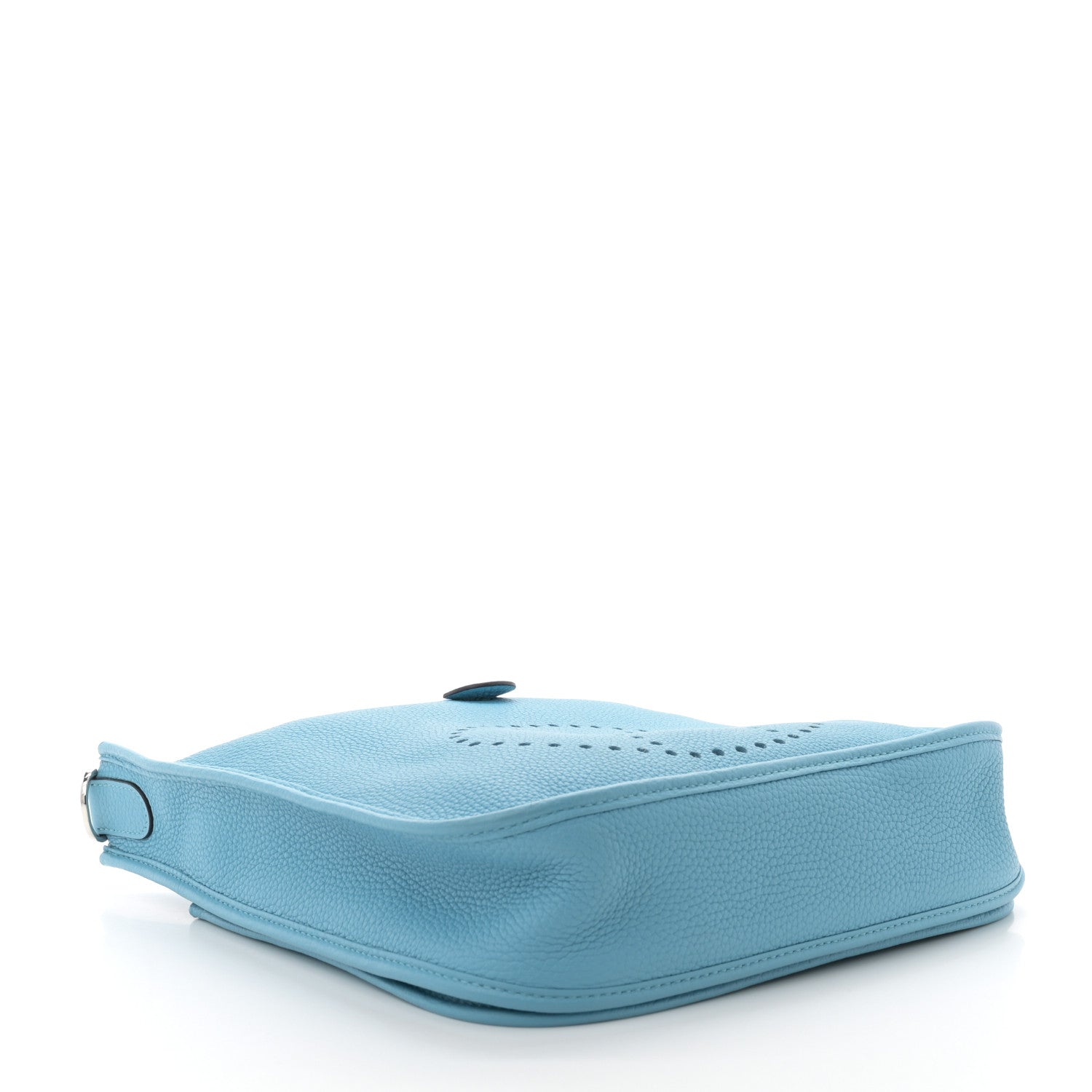 Hermes Taurillon Clemence Evelyne III PM Bleu Du Nord 4 of 9