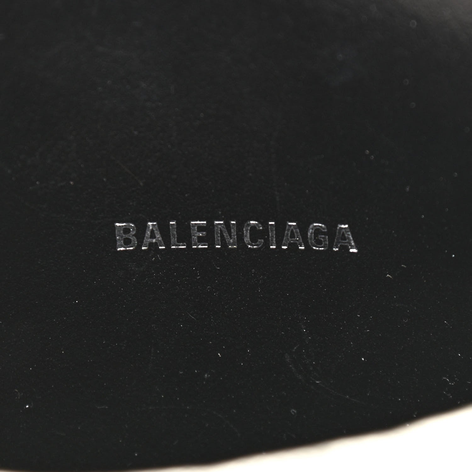 Balenciaga Metallic Goatskin Logo XS Everyday Camera Bag Argent Black 6 of 15