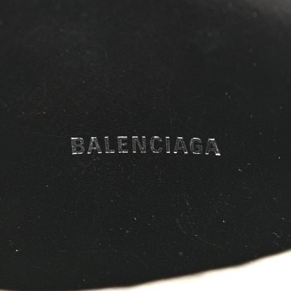 Balenciaga Metallic Goatskin Logo XS Everyday Camera Bag Argent Black 6 of 15