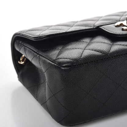 Chanel Caviar Quilted Mini Rectangular Flap Black 8 of 11