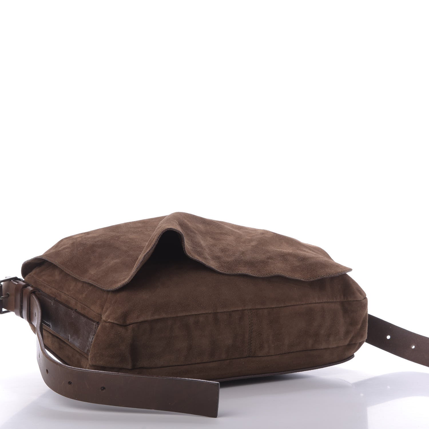 Balenciaga Baby Daim Suede Messenger Bag Brown 4 of 13