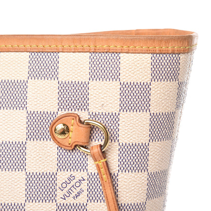 Louis Vuitton Damier Azur Neverfull MM 22 of 25