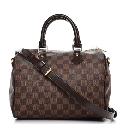 Louis Vuitton Damier Ebene Speedy Bandouliere 25 1 of 9