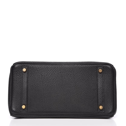 Hermes Togo Birkin 30 Black 6 of 30