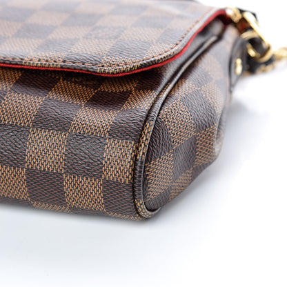 Louis Vuitton Damier Ebene Favorite MM 6 of 11