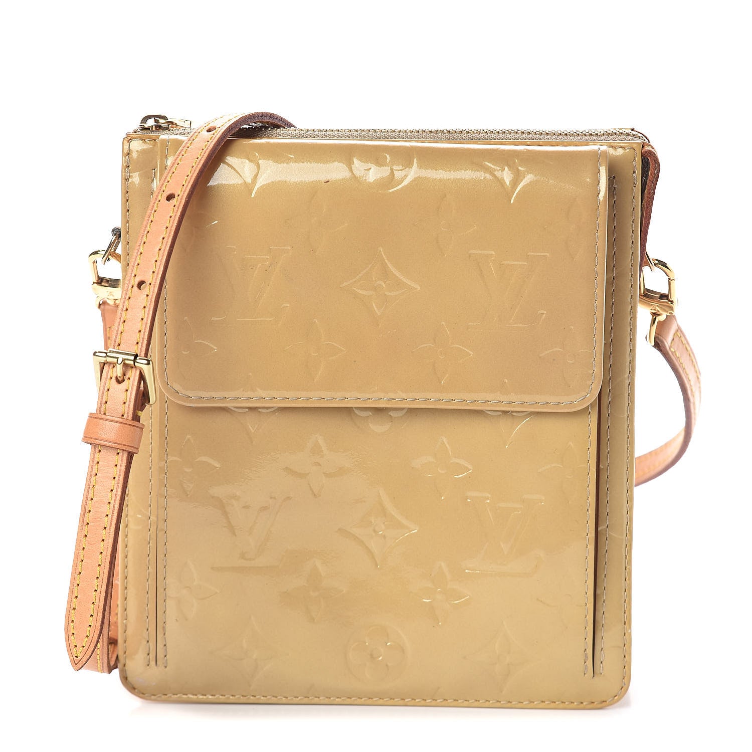Louis Vuitton Vernis Mott Beige 1 of 12