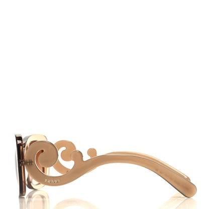 Prada Acetate Baroque Sunglasses SPR 27O Beige 3 of 6
