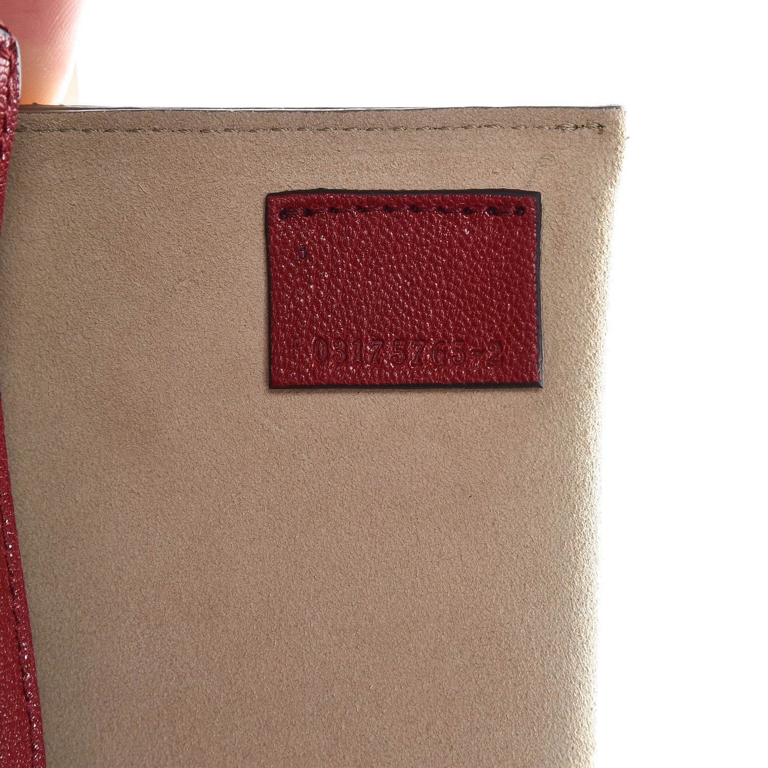Chloe Grained Lambskin Drew Shoulder Bag Intense Red 7 of 7