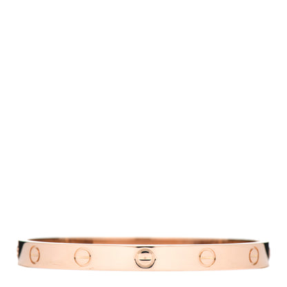 Cartier 18K Pink Gold LOVE Bracelet 17 3 of 5