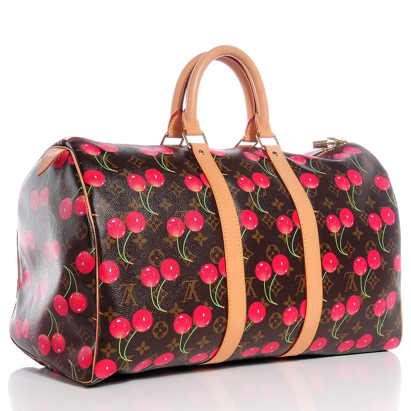 Monogram Cerises Keepall 45