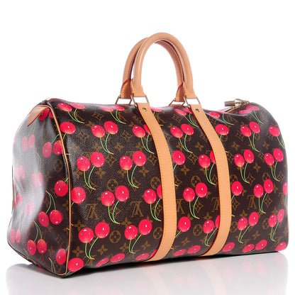 Louis Vuitton Monogram Cerises Keepall 45 3 of 7