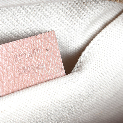 Gucci Monogram Mini Bree Messenger Bag Beige Soft Pink 7 of 7