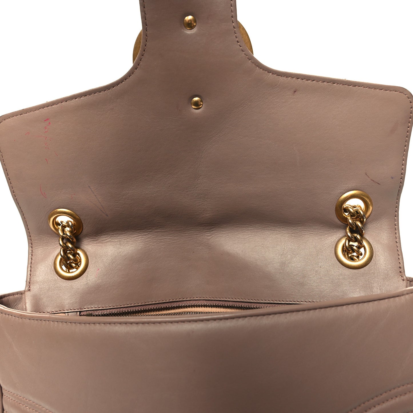 Calfskin Matelasse Medium GG Marmont Shoulder Bag Porcelain Rose