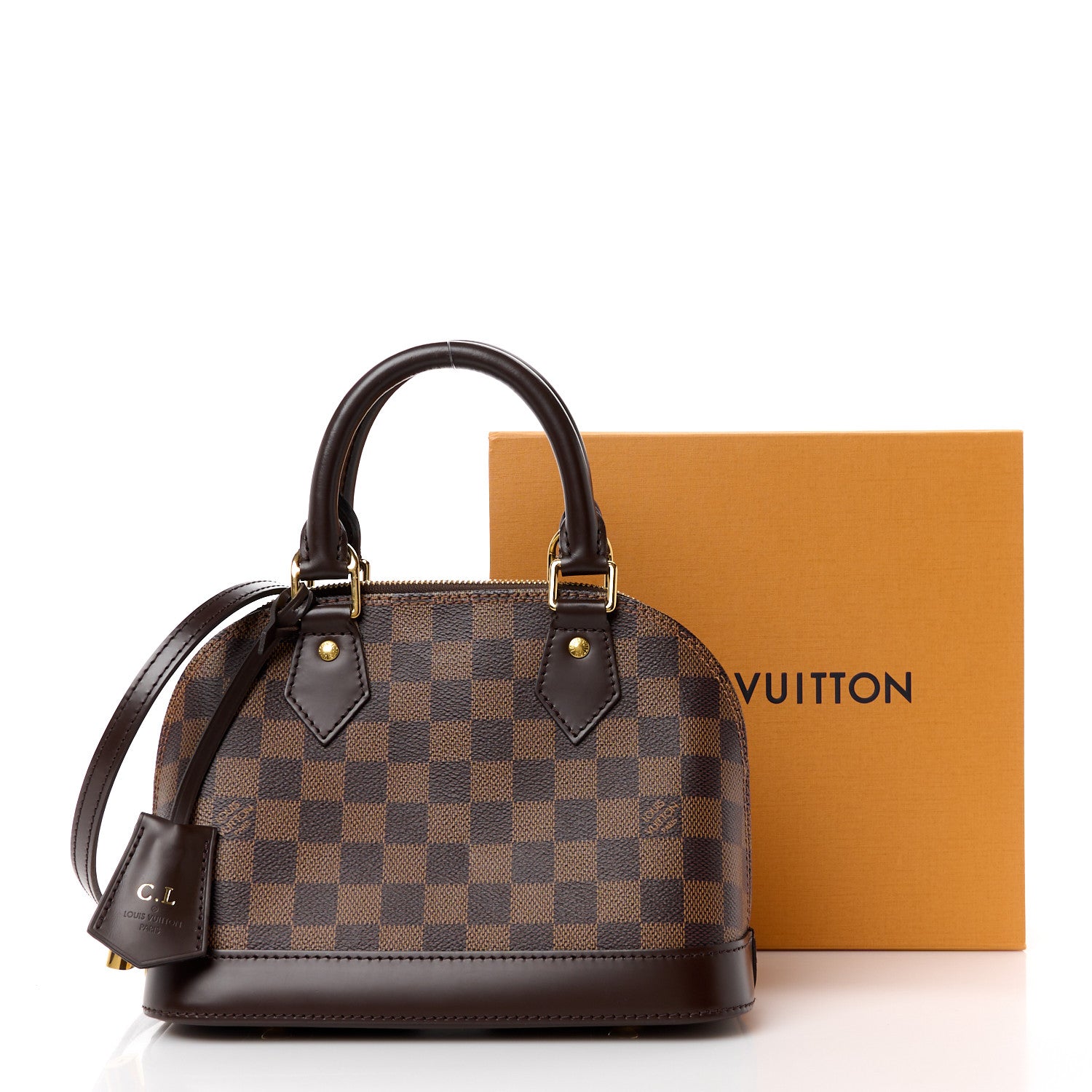 Louis Vuitton Damier Ebene Alma BB 13 of 13