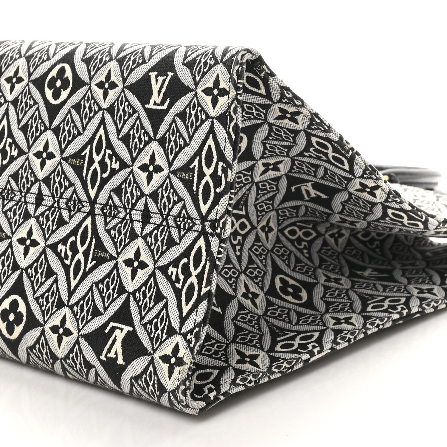 Louis Vuitton Jacquard Since 1854 Onthego GM Grey 9 of 9