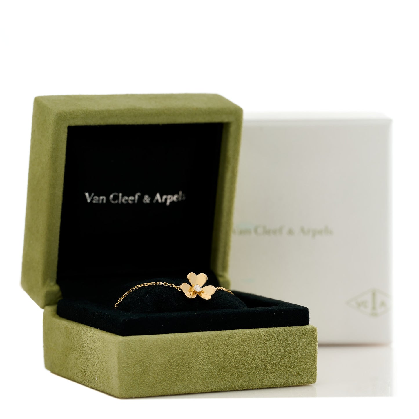 18K Yellow Gold Diamond Mini Frivole Bracelet
