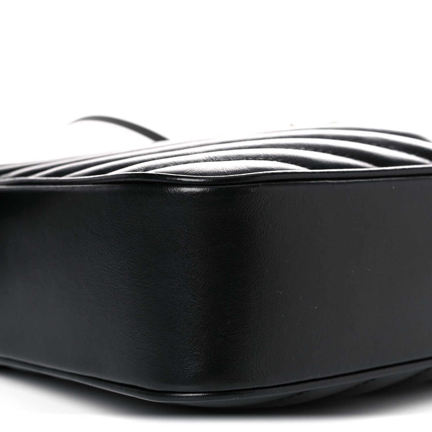 Saint Laurent Calfskin Matelasse Monogram Lou Camera Bag Black 8 of 11