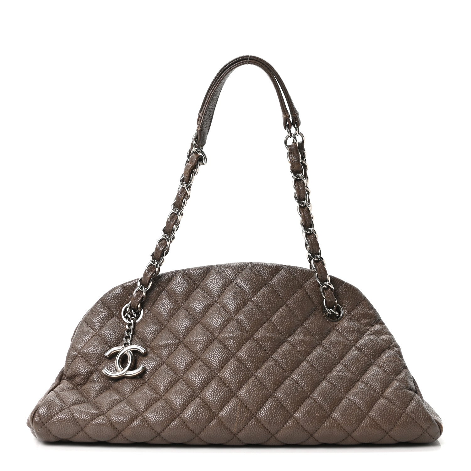 Chanel Caviar Quilted Medium Just Mademoiselle Beige 1 of 10